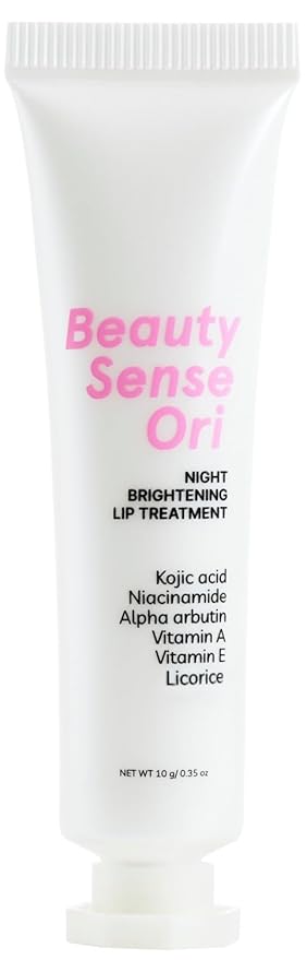 Potent brightening Lip Balm for dark lips & smokers lips, kojic acid, alpha arbutin, niacinamide, licorice, vitamin A, Carefully formulated for lips.