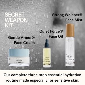 Day+West’s Secret Weapon Kit Skincare Gift Set | Three Sensitive Skin Essentials Including Hydrating Mist, Face + Neck Cream Moisturizer, Facial Oil | With Organic Prickly Pear, Calendula, Vitamin C