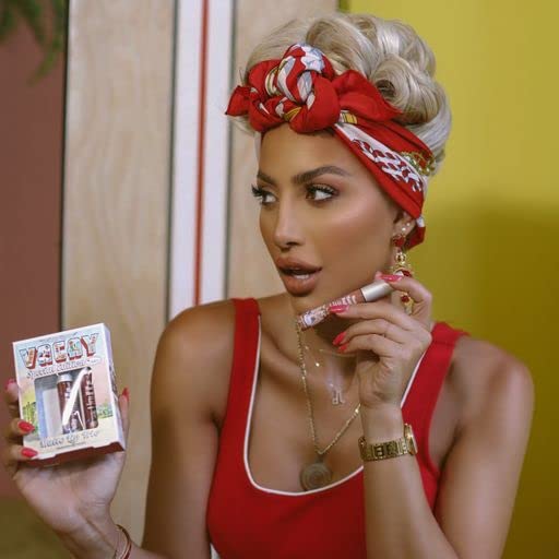 the Balm Voyage Vacay Matte Lip Trio Special Edition for Women - 3 Pc 0.25oz Lipstick - Persistent, 0.25oz Lipstick - Charismatic, 0.25oz Lipstick - Adventurous