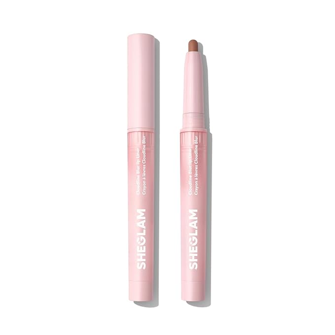 SHEGLAM Cloudline Blur Lip Liner Long Lasting,Vegan & Cruelty-Free Lip Stain-Mocha Fog