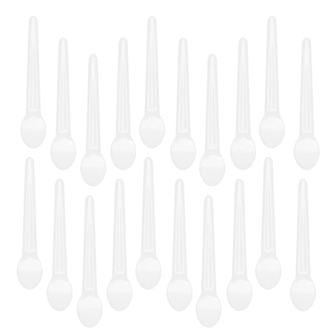 100pcs Makeup Scoop Cosmetic Scoop Face Cream Spatula Face Cream Scoop Face Mask Scoop Cosmetic Spatula Makeup Spoon