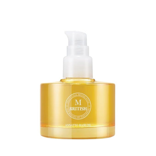 Annatto Hair Oil 2.36 fl. oz – Frizz-Free Shine, Deep Hydration, Natural Vegan Formula, UV Protection, Salon-Quality for All Hair Types