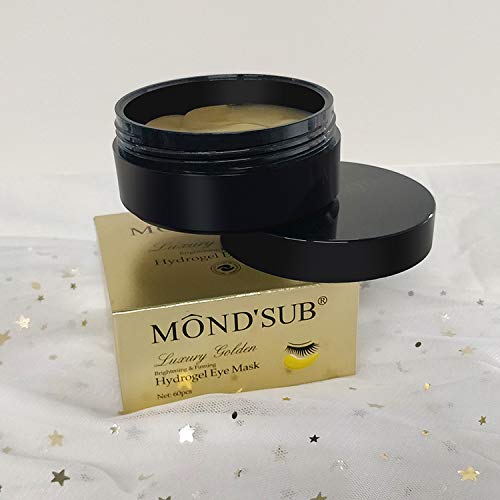 Collagen-Enriched Eye Mask Eye Gel Patches - 30 pairs with 24k Gold (Pack of (20pairs))