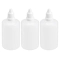uxcell Plastic Dropper Bottle, 100ml/3.4oz Small Mouth Drop Bottles Empty Squeezable Liquid Dropper Bottle 3pcs