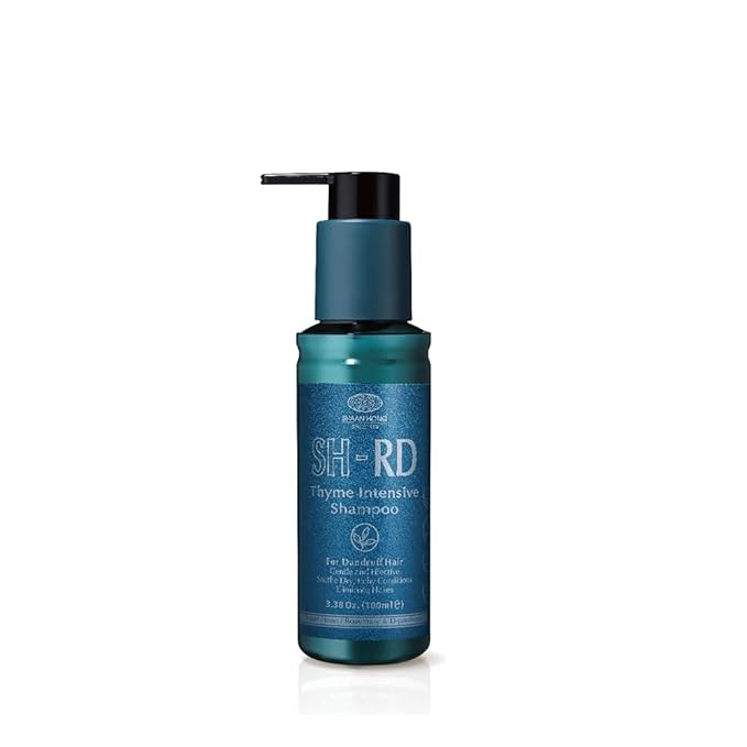 SH-RD Thyme Intensive Shampoo for Itchy Scalp and Dandruff Relief | 1% Zinc Pyrithione Added | Soothing, Rebalancing Scalp Condition - 3.38oz/100ml
