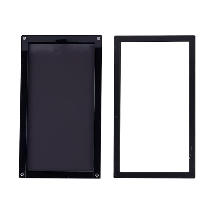 Acrylic magnetic Makeup Palette Empty Eyeshadow Palette with Magnet Clear Window