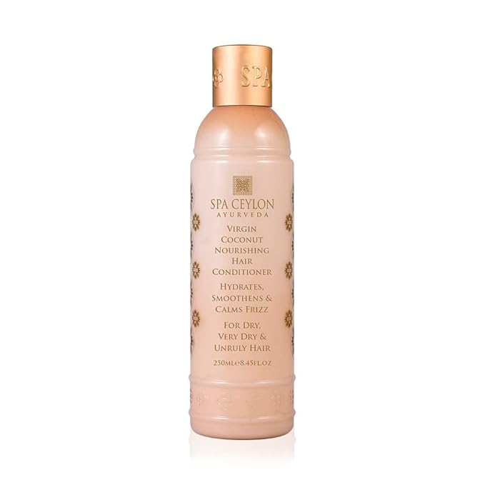 SPA CEYLON Virgin Coconut Nourishing Hair Conditioner | Hydrating & Restoring Conditioner Moisturizes | Moisturizing Conditioner Ultimate Moisture for Dry Hair Moisturizing
