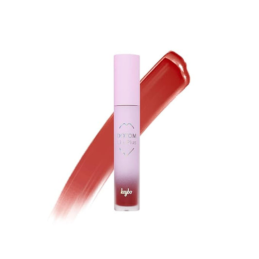 KEYBO Lip Plumper Dotom Lip Plus 16 Colors, 3 Steps Extreme Plumping Clear Lip Gloss by Essence Lip Care Oil & 16 Color Tints from Korean Makeup (36. GM-Vin Chaud)