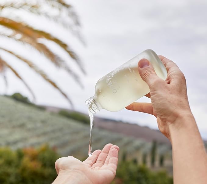 McEvoy Ranch Lavender Hand & Body Wash (2-pack) by ODE Olive Oil Beauty, Organic EVOO, California Made, Nourishing Foaming Wash