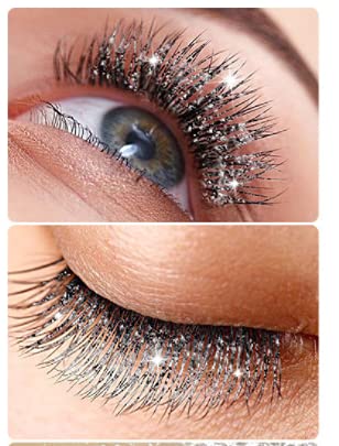 Maydear Silver Colored Mascara – Waterproof, Long Lasting, Smudge-Proof, Fast-Drying Lengthening Mascara for Party & Stage Make