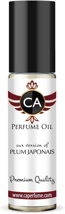 CA Perfume Club Impression of Plum Japonais For Women Body Oil Fragrance Roll-On 0.3 Fl Oz/10ml