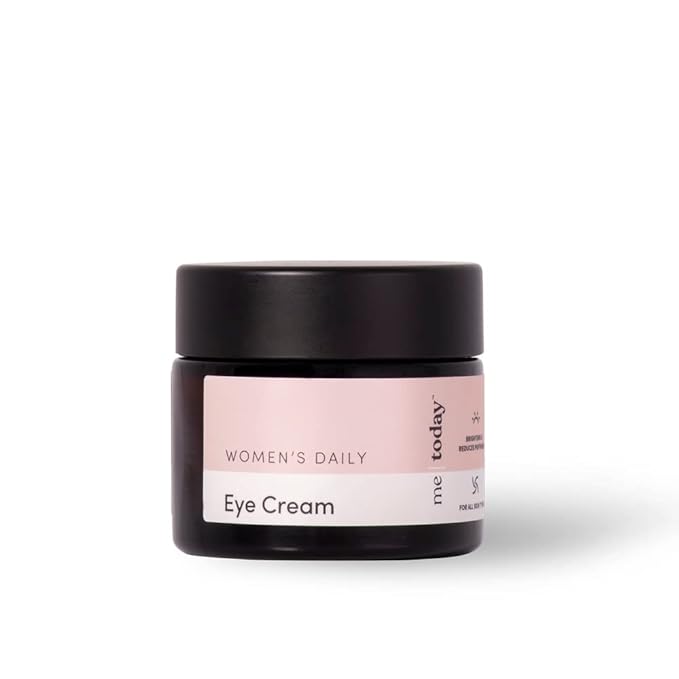 Women's Daily Eye Cream, 20ml, Nourish and Hydrate with Vitamin B3 and B5, Ginseng and Cranberry, Natural Ingredients, Vegan