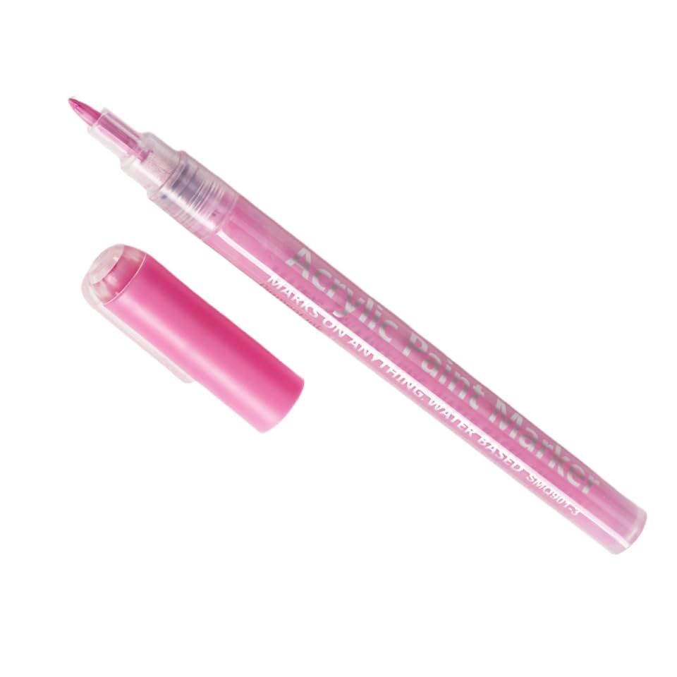 Nail Polish Pen, 1 PCS Nail Art Pen, Nail Pencil, DIY Drawing Painting Pen, for Nails DIY (Pink)