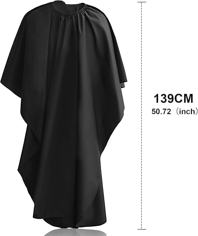 Professional Hair Cutting Cape for Men & Women, Adjustable Waterproof Salon Cape, Barber Tool for Hairdressers & Stylists
