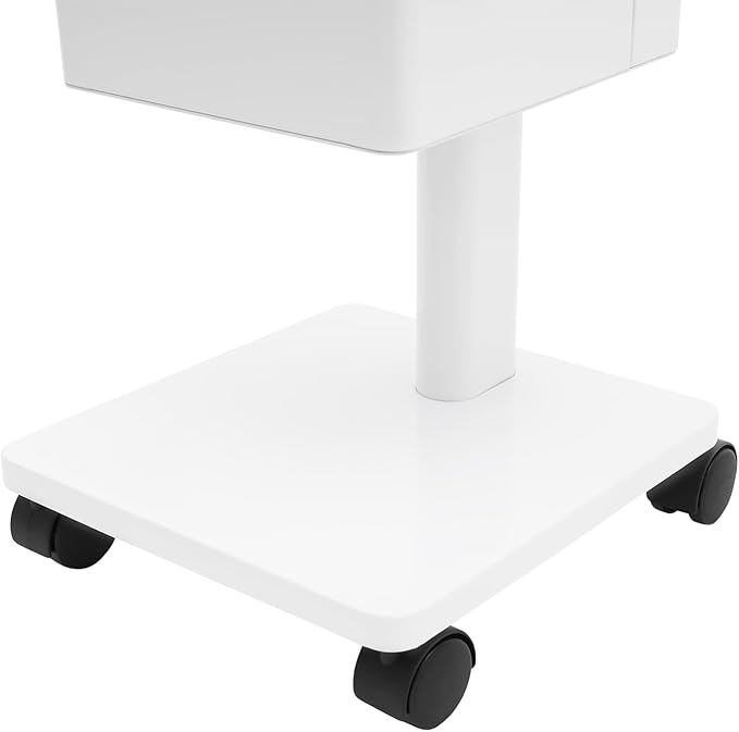 Professional Nano Hair Steamer Machine, Multi-Function Hair Care Equipment with Steam Cap & Wheels, Freestanding Rolling Hair Color Processor for Salon Spa Home