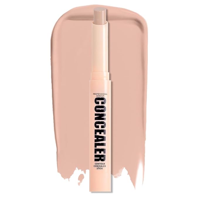 Kaely PROFESSIONAL MAKEUP Correcting Concealer Stick,Medium Coverage Concealer Crayon,under Eye Brightener Concealer for Dark Circles,corrector de ojeras,Lightweight,Vegan,08 NEUTRAL