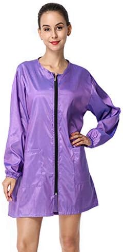 Polyester Fabric Salon Smock Professional Stylist Jacket Waterproof Haircut Cape Barber Apron