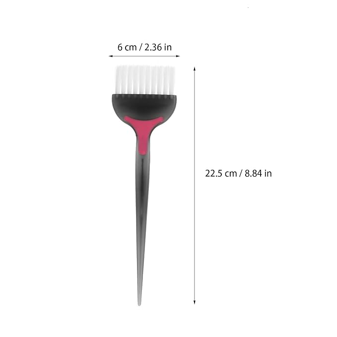 Hair Dye Brush Professional Coloring Applicator for DIY Salon and Hairdressing Treatments Black Blending
