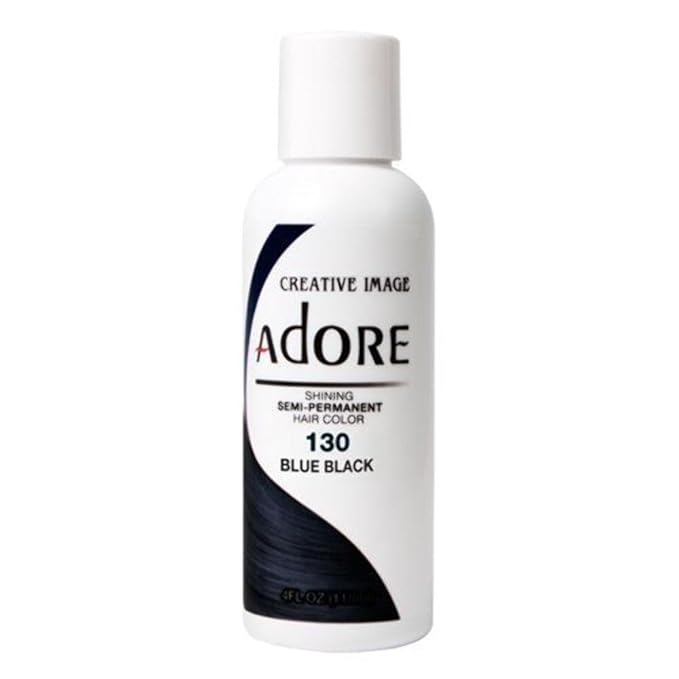 Adore Semi Permanent Hair Color (165 Clover) | Vegan & Cruelty-Free Green Hair Dye | No Ammonia, No Peroxide, No Alcohol | 4 Fl Oz (Pack of 1)