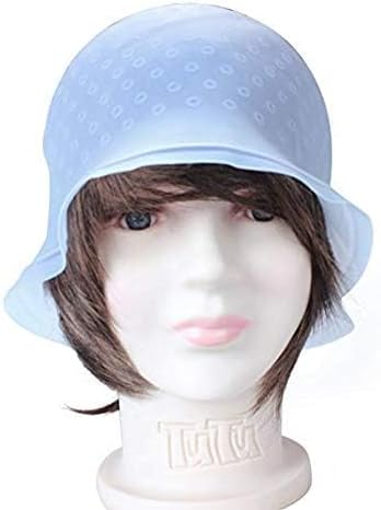 Ewin 1 PCS Professional Reusable Hair Coloring Highlighting Cap & Hook Hair Salon