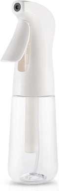 TANSHINE Continuous Spray Bottle for Hair,Ultra Fine Mist Water Hair Spray Bottles,Mister Spray Bottle,Refillable Plastic Sprayer for Hairstyling, Cleaning,Alcohol, Plants, Salons,6.8oz/200ml,Clear