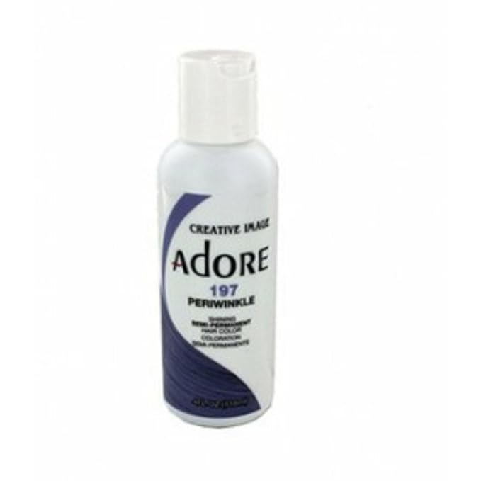 Adore Semi Permanent Hair Color (165 Clover) | Vegan & Cruelty-Free Green Hair Dye | No Ammonia, No Peroxide, No Alcohol | 4 Fl Oz (Pack of 1)