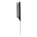 10PCS Highlighting Comb Rat Tail Comb for Parting Black