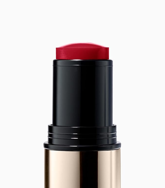 MAKE Beauty Heat Stroke Cream Blush Stick for Cheeks with Natural Hydrating Dewy Finish. Creamy Gel Blush Balm - Shade Feverish, Classic Red Cheek Tint