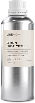 VINEVIDA Lemon Eucalyptus Essential Oil 32 oz - Undiluted - DIY Candle Scents - Bulk 946.36 ml