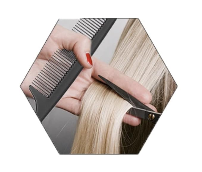 Ultimate Hair Detangling Brush for Professional Styling Long Tail Rat Detangler Comb | Anti Static Fine Teeth Black Carbon Fiber Heat Resistant