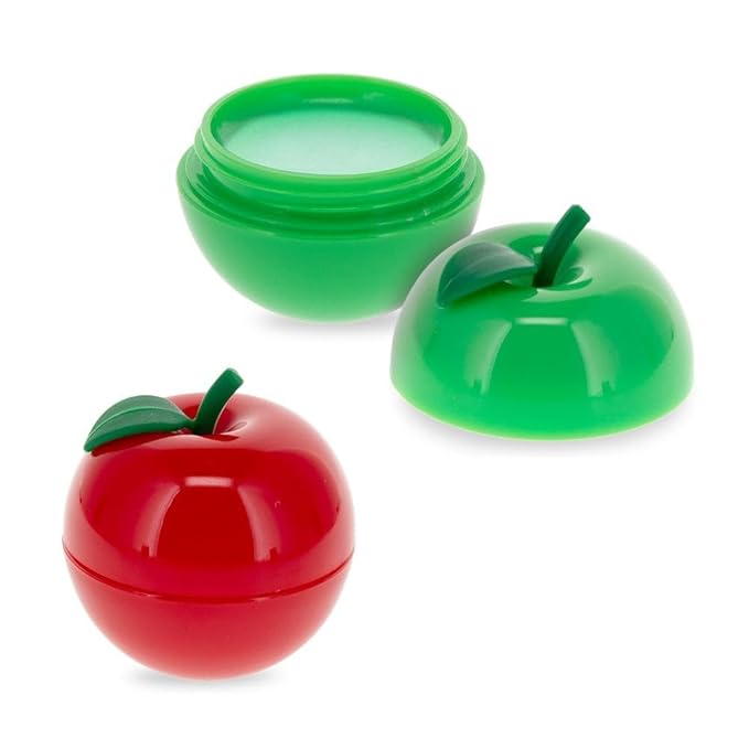 Mad Beauty Disney Snow White Lip Balm Duo | Apple & Strawberry Scents | Moisturizing & Soothing | Self-Care Gift for Women, Adults, and Teens