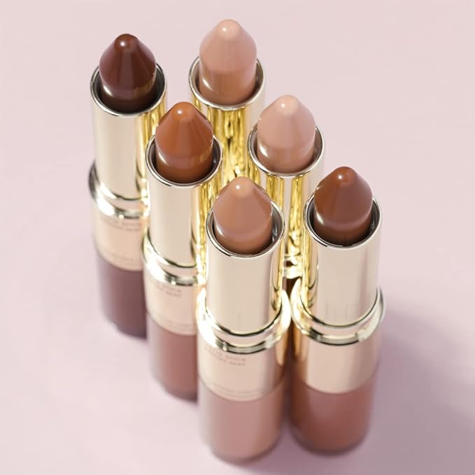 Wander Beauty Dualist Matte and Illuminating Concealer Makeup - Rich Deep - Dual-Ended Matte Concealer Stick + Liquid Concealer - Full Coverage Concealer Brightens & Hydrates Under Eyes - 0.28 fl oz