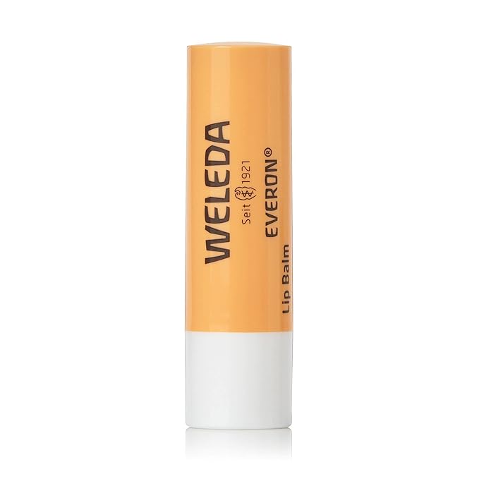 Weleda Everon Lip Balm, Soin Des Levres - 0.17 Oz, White (Pack of 2)