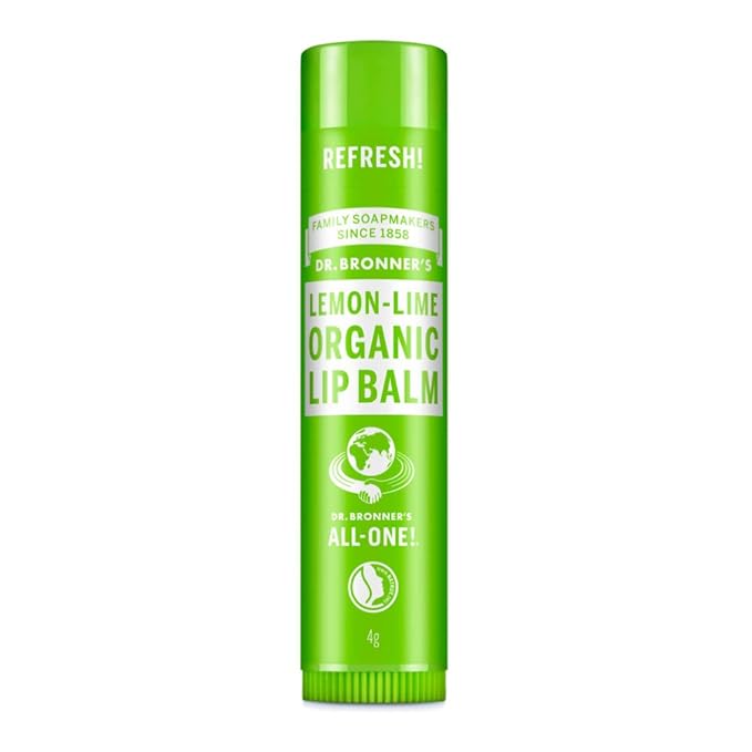 Dr. Bronners Lemon Lime Lip Balm, 4 GR