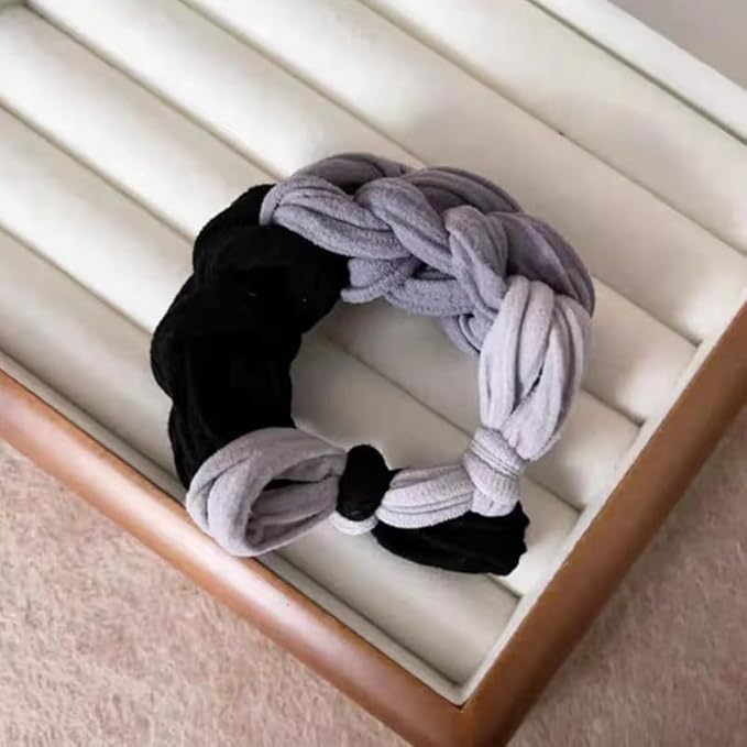 5PCS Hair Bracelets for Women Elastic Bracelets Hair Ties No Damage Hair Bands for Girls Lively Silk Scrunchies Thick Thin Long Curly Hair Accessories for Women