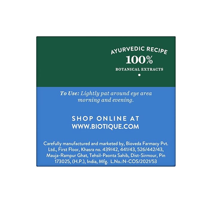 Biotique Seaweed Revitalizing Anti-Fatigue Eye Gel