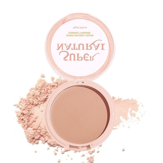 Oil Control Face Pressed Powder, Matte powder setting powder, long-lasting and waterproof loose powder, Flawless Lightweight Face Cosmetics, Cruelty-free, (04, 1 Pcs)