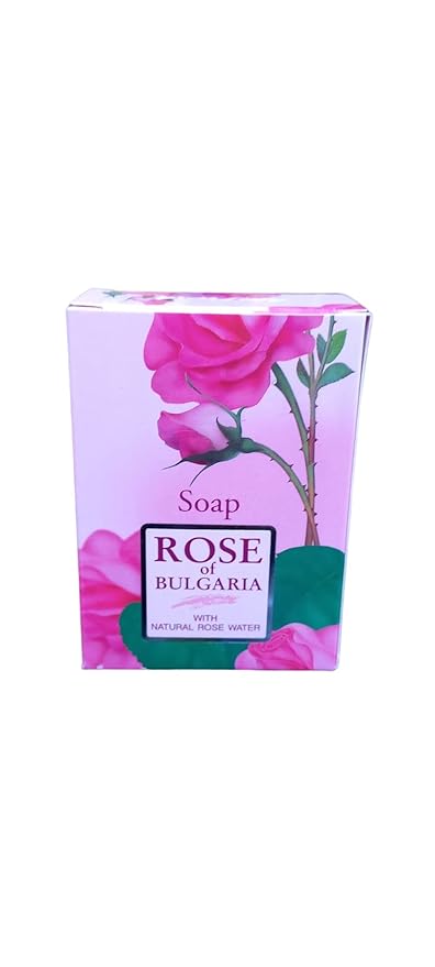 Gift set"Rose of Bulgaria" for WOMEN - HAIR SHAMPOO for Women, COSMETIC SOAP for Women, HAND CREAM with Rose Essential Oil and Rose Water