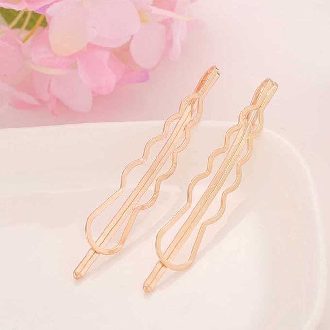 WHITEBRIDGE 16pcs Gold And Silver Bobby Pins For Women Girls