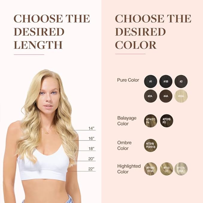 GOO GOO Clip in Hair Extensions Real Human Hair, Remy Human Hair Extensions Clip ins for Women, Natural Human Hair, 20inch 110g 7Pcs, 60A Platinum Blonde