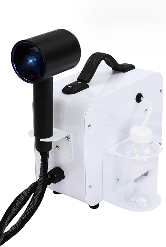 1300W Nano Hair Steamer Spray Machin,Multifunctional Hair Care Salon Steamer Gun with 11.83oz Water Tank, Adjustable 1-10 Levels,Blue Light Color Processor Salon Beauty for Home, Hair Salon