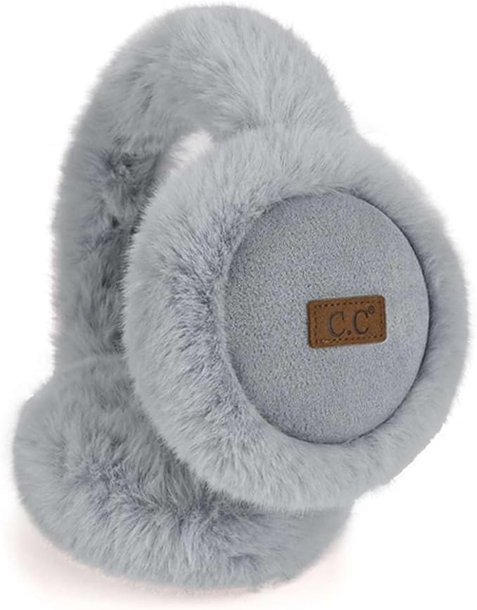 C.C Soft Winter Warm Adjustable Headband Ear Warmer Earmuffs