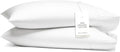 Boll & Branch Signature Hemmed Pillowcase Set - Standard, White - Luxury 100% Organic Cotton - Buttery Soft and Breathable - Softer with Every Wash - 2 Pillowcases Included