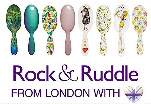 Rock & Ruddle Wide Tooth Comb | Perfect for Detangling Wet Hair and Applying Hair Color - Cute Cats