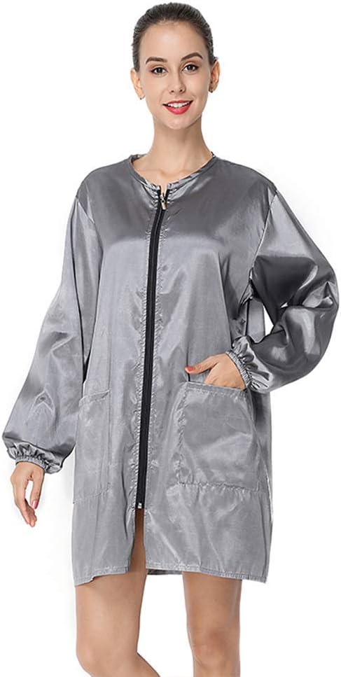 Polyester Fabric Salon Smock Professional Stylist Jacket Waterproof Haircut Cape Barber Apron