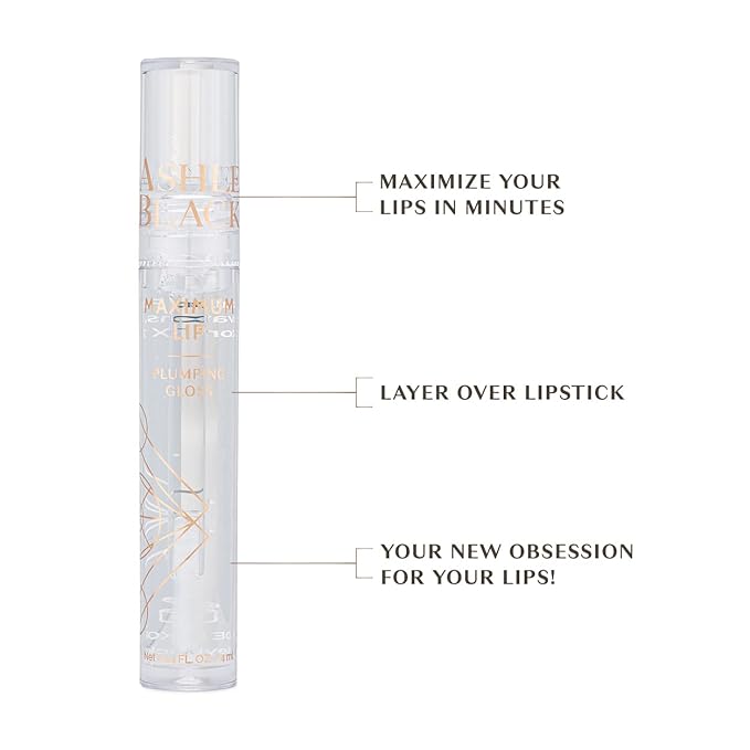 Maximum Lip Plump by Ashley Black - Plump and Hydrate Lips Instantly