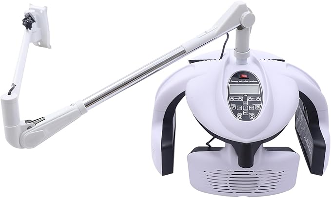 Wall Mounted Professional Infrared Hair Dryer, Freestanding Salon Steamer, Adjustable Hair Color with Timer, Multi-Functional Hair Care Steamer, Hooded Hair Dryer Beauty Salon Equipment