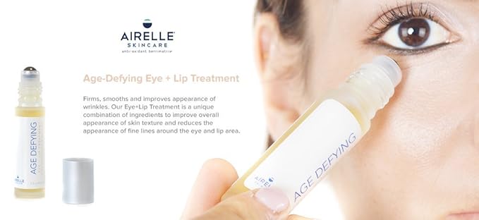 Airelle Age-Defying Eye and Lip Treatment | Anti Aging, Helps Reduce Wrinkles, Fine Lines | Dermatologist Recommended | Hyaluronic Acid, Berrimatrix | Natural Ingredients | .3 Fl Oz