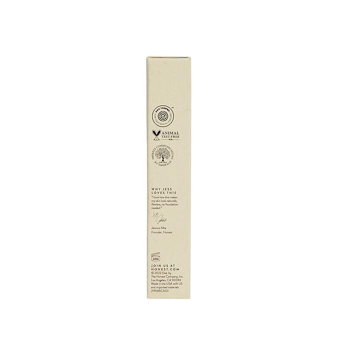 Honest Beauty Fresh Flex Concealer with Niacinamide + Vitamin E + Hyaluronic Acid | Vegan + Cruelty free | Fawn, 0.17 fl oz