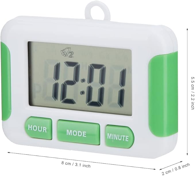 Magnetic Large Clear Kitchen Cooking Timer LED Digital Count Down Up Clock Alarm Reminder for Hair Color Processing , Kitchen Timer , Cooking , Baking , Kitchen Timer , Magnetic Large Clear Kitchen Co